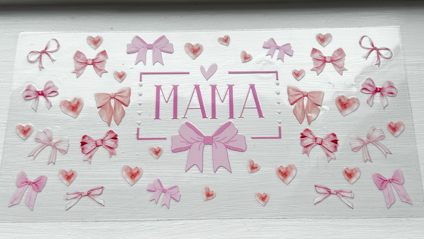 Bow Mama Decal