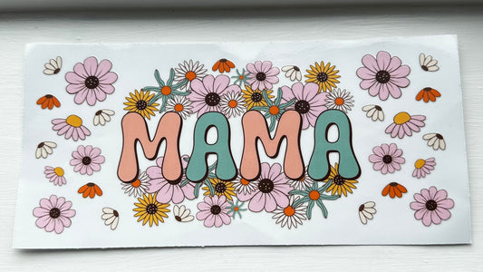 Mama Flower Decal