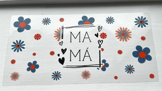 Mama Flowers Decal